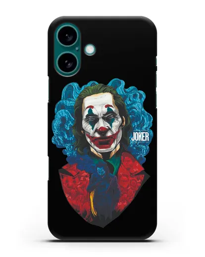 Чехол Джокер (Joker) в дыму силиконовый для iPhone 16 Plus