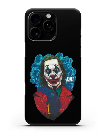 Чехол Джокер (Joker) в дыму силиконовый для iPhone 16 Pro Max