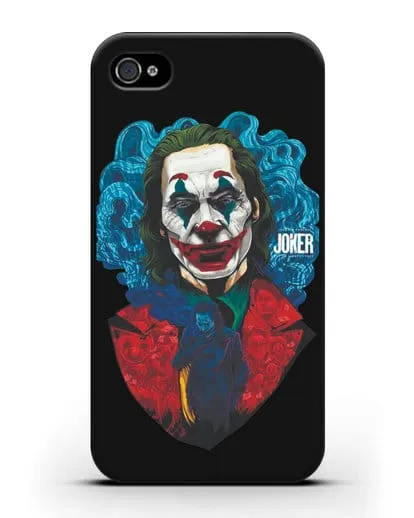 Чехол Джокер (Joker) в дыму силиконовый для iPhone 4/4s