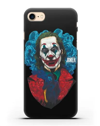 Чехол Джокер (Joker) в дыму силиконовый для iPhone 7