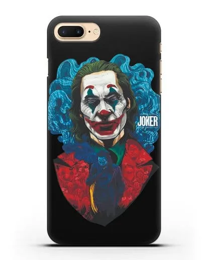 Чехол Джокер (Joker) в дыму силиконовый для iPhone 8 Plus