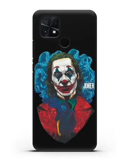 Чехол Джокер (Joker) в дыму силиконовый для Xiaomi Poco C40