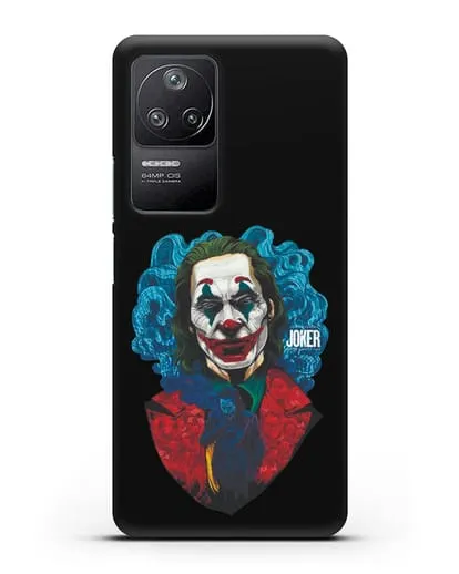 Чехол Джокер (Joker) в дыму силиконовый для Xiaomi Poco F4