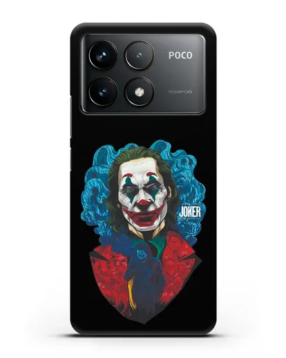 Чехол Джокер (Joker) в дыму силиконовый для Xiaomi Poco F6 Pro