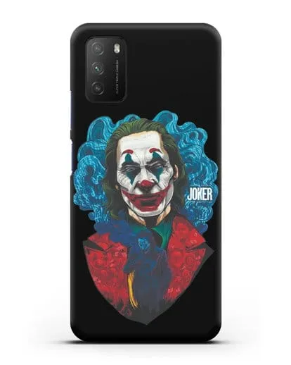 Чехол Джокер (Joker) в дыму силиконовый для Xiaomi Poco M3