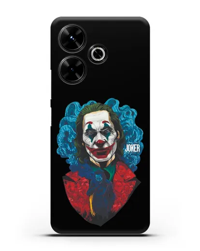 Чехол Джокер (Joker) в дыму силиконовый для Xiaomi Poco M6