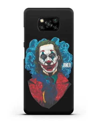 Чехол Джокер (Joker) в дыму силиконовый для Xiaomi Poco X3