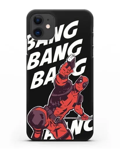 Чехол DeadPool Bang Bang силиконовый для iPhone 11