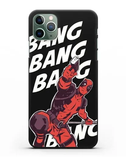 Чехол DeadPool Bang Bang силиконовый для iPhone 11 Pro
