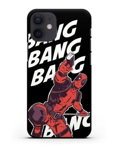 Чехол DeadPool Bang Bang силиконовый для iPhone 12 mini