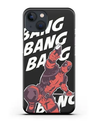 Чехол DeadPool Bang Bang силиконовый для iPhone 13