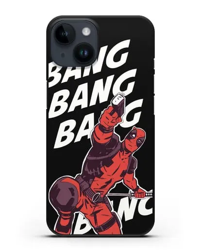 Чехол DeadPool Bang Bang силиконовый для iPhone 14