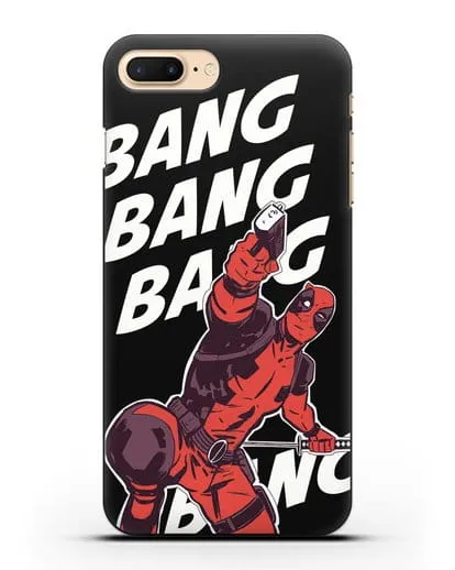 Чехол DeadPool Bang Bang силиконовый для iPhone 7 Plus