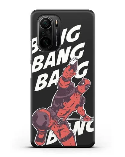Чехол DeadPool Bang Bang силиконовый для Xiaomi Poco F3