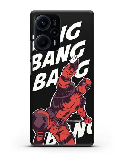 Чехол DeadPool Bang Bang силиконовый для Xiaomi Poco F5