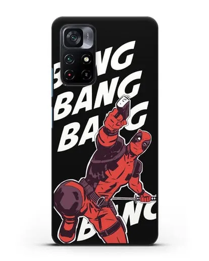 Чехол DeadPool Bang Bang силиконовый для Xiaomi Poco M4 Pro 5G