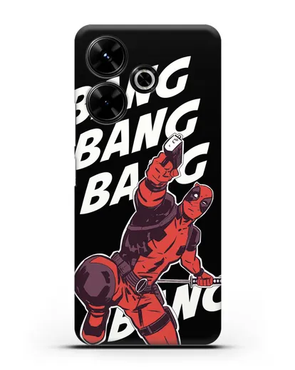 Чехол DeadPool Bang Bang силиконовый для Xiaomi Poco M6