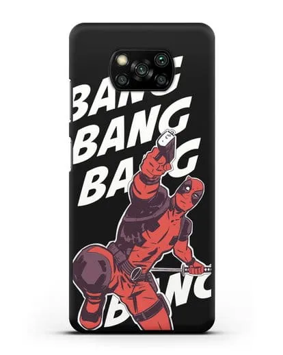 Чехол DeadPool Bang Bang силиконовый для Xiaomi Poco X3