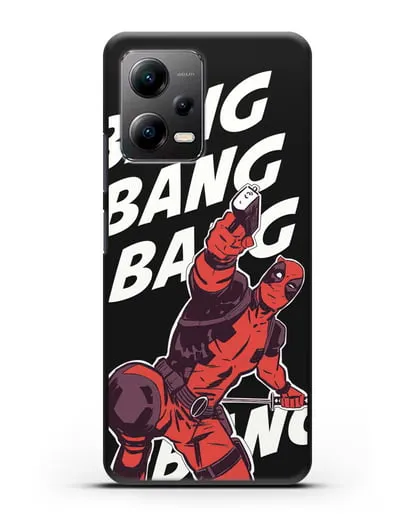 Чехол DeadPool Bang Bang силиконовый для Xiaomi Poco X5