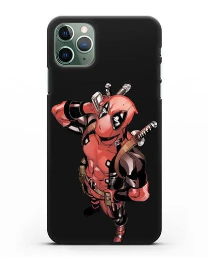 Чехол с изображением Дедпул (DeadPool) силиконовый для iPhone 11 Pro