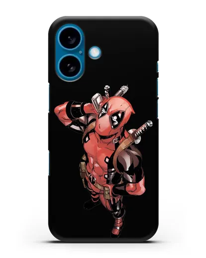 Чехол с изображением Дедпул (DeadPool) силиконовый для iPhone 16