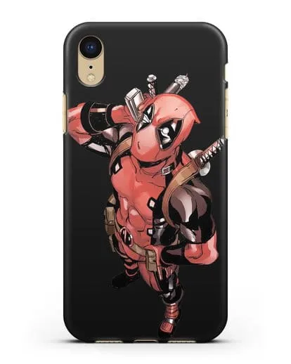 Чехол с изображением Дедпул (DeadPool) силиконовый для iPhone XR