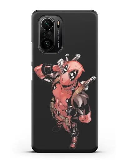 Чехол с изображением Дедпул (DeadPool) силиконовый для Xiaomi Poco F3