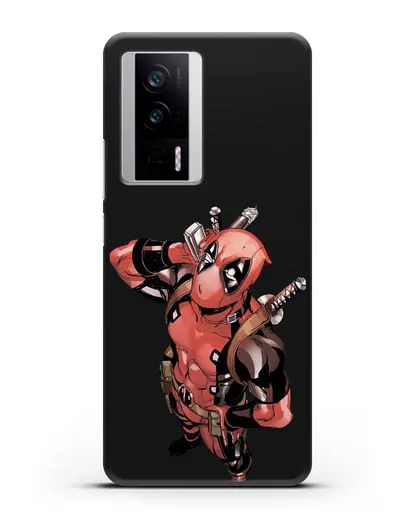 Чехол с изображением Дедпул (DeadPool) силиконовый для Xiaomi Poco F5 Pro