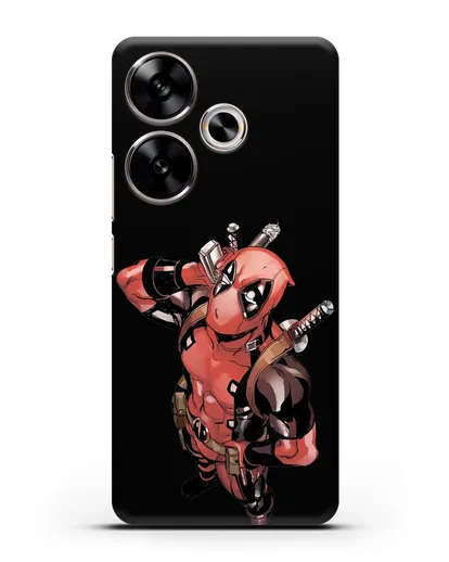 Чехол с изображением Дедпул (DeadPool) силиконовый для Xiaomi Poco F6