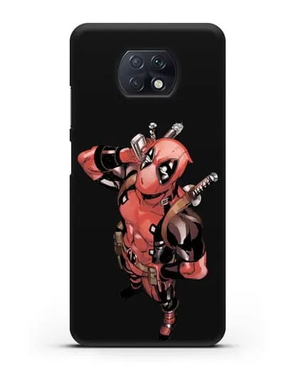Чехол с изображением Дедпул (DeadPool) силиконовый для Xiaomi Redmi Note 9T