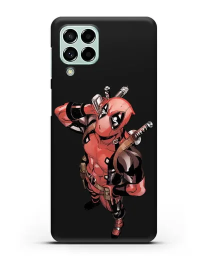 Чехол с изображением Дедпул (DeadPool) силиконовый для Samsung Galaxy M53 [SM-M536]