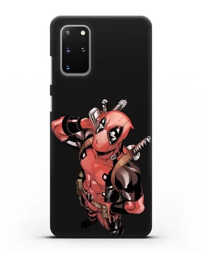 Чехол с изображением Дедпул (DeadPool) силиконовый для Samsung Galaxy S20 Plus [SM-G985F]