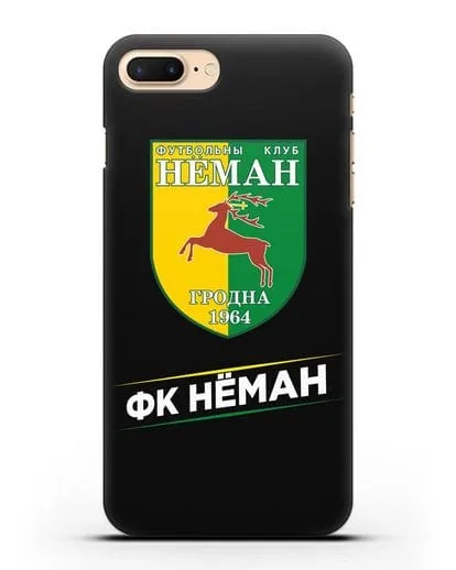 Чехол с эмблемой ФК Неман Гродно силиконовый для iPhone 7 Plus