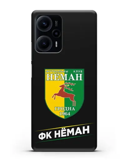 Чехол с эмблемой ФК Неман Гродно силиконовый для Xiaomi Poco F5