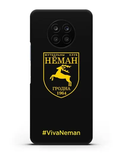 Чехол с логотипом ФК Неман Гродно и надписью #VivaNeman силиконовый для Honor 50 lite