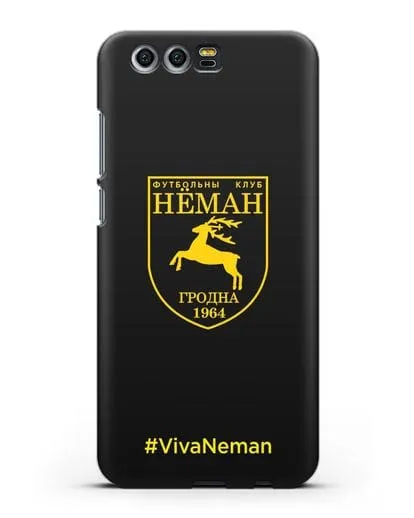 Чехол с логотипом ФК Неман Гродно и надписью #VivaNeman силиконовый для Honor 9