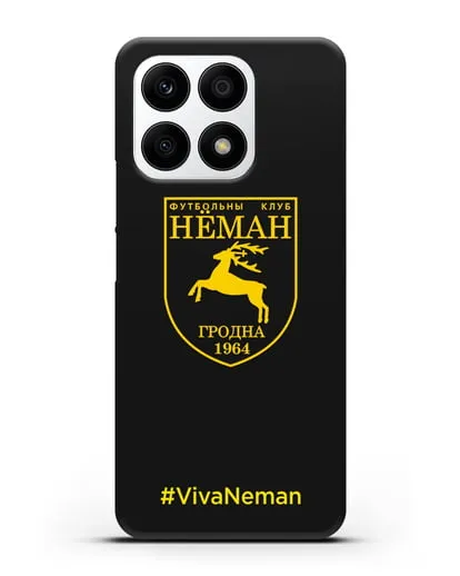 Чехол с логотипом ФК Неман Гродно и надписью #VivaNeman силиконовый для Honor X8a