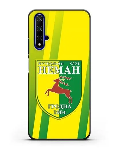 Чехол с символикой ФК Неман Гродно силиконовый для Honor 20
