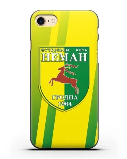 Чехол с символикой ФК Неман Гродно силиконовый для iPhone 7