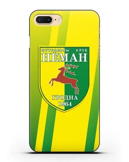 Чехол с символикой ФК Неман Гродно силиконовый для iPhone 7 Plus