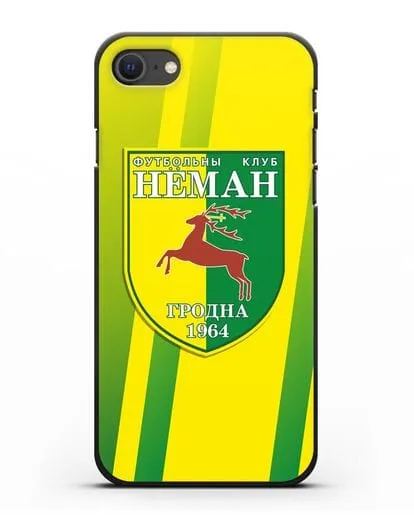Чехол с символикой ФК Неман Гродно силиконовый для iPhone SE 2020