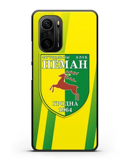 Чехол с символикой ФК Неман Гродно силиконовый для Xiaomi Poco F3