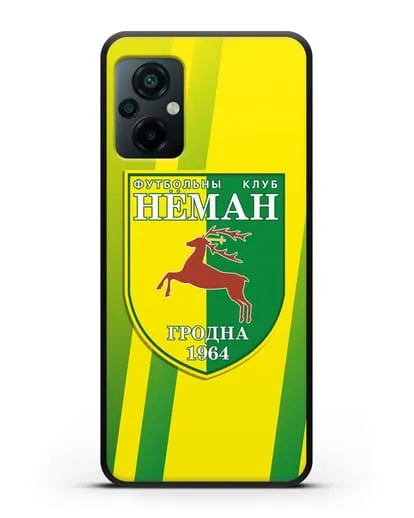 Чехол с символикой ФК Неман Гродно силиконовый для Xiaomi Poco M5