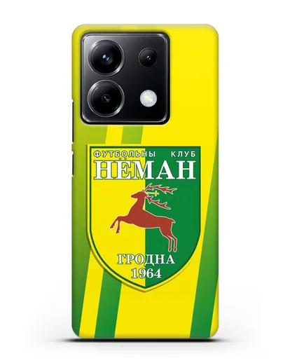 Чехол с символикой ФК Неман Гродно силиконовый для Xiaomi Poco X6