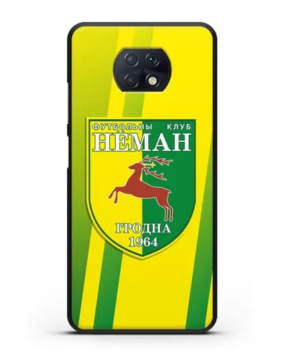 Чехол с символикой ФК Неман Гродно силиконовый для Xiaomi Redmi Note 9T
