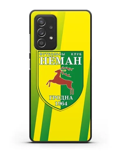 Чехол с символикой ФК Неман Гродно силиконовый для Samsung Galaxy A53