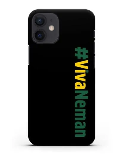 Чехол с надписью #VivaNeman силиконовый для iPhone 12 mini