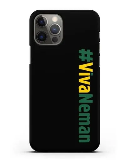 Чехол с надписью #VivaNeman силиконовый для iPhone 12 Pro