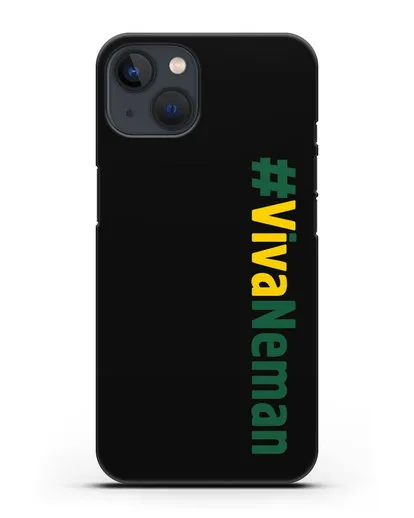 Чехол с надписью #VivaNeman силиконовый для iPhone 13 Mini
