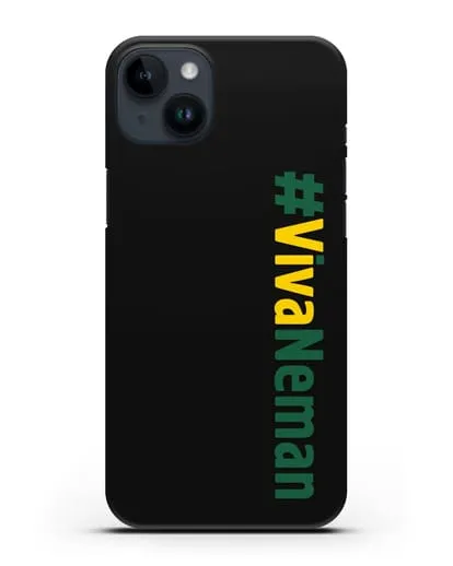 Чехол с надписью #VivaNeman силиконовый для iPhone 14 Plus